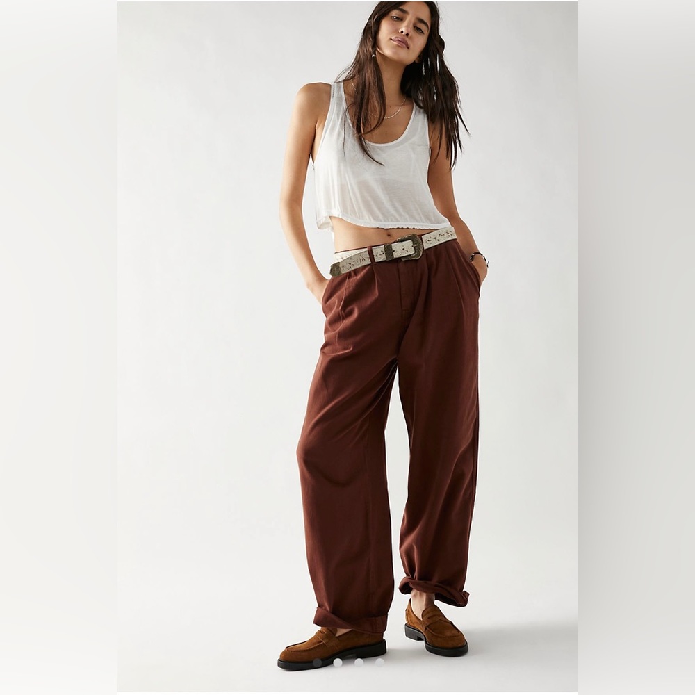 NWT SOLD OUT Free People Addy Chino Pants